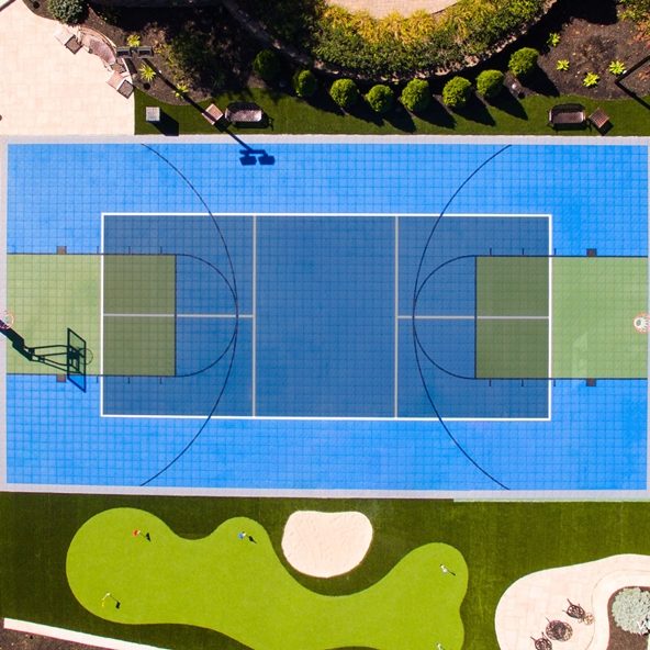 Pickleball courts