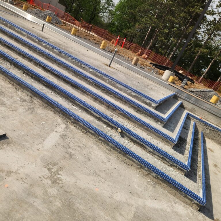 Tile work