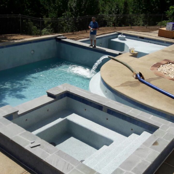 Pool Tile and coping work