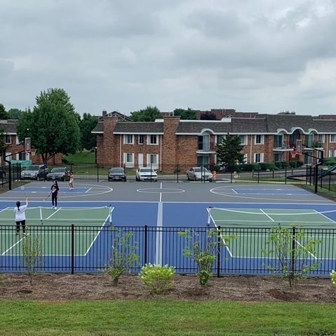 Pickleball courts